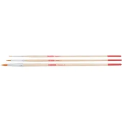 TALENS &Ouml;l- und Acrylpinselset 9099231M Gr&ouml;sse 2,6,10, rund 3 St&uuml;ck
