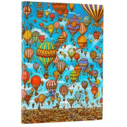PAPERBLANKS Notizbuch Flex Midi FB9911-6 Ballone blanko 176 S.