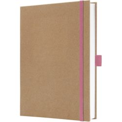 JOLIE Notizbuch Pure Pink A5 JN843 braun, blanco 192 Blatt