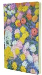 PAPERBLANKS Notizheft A6 CBD6276 Monets Chrysanthemen dot 80 S.