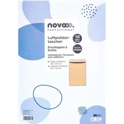 NOVOOO Luftpolstertasche Recycled E-1712127 braun, 230x340mm 10 St&uuml;ck