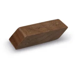 MAGNETOPLAN Design Magnet 4 St&uuml;ck 1665251 Wood Series,Walnuss 60x20x13mm