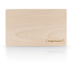 MAGNETOPLAN Magnetischer Stifthalter 1228749 Wood Series,Birke f&uuml;r 4 Marker