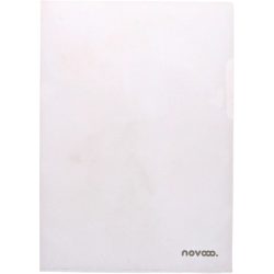 NOVOOO Pro Sichtmappen 120my A4 400197754 transparent genarbt 25 St&uuml;ck