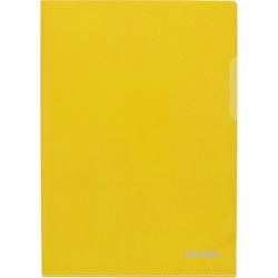 NOVOOO Pro Sichtmappen 120my A4 400197758 gelb genarbt 100 St&uuml;ck