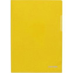 NOVOOO Pro Sichtmappen 140my A4 400197667 gelb glatt 10 St&uuml;ck