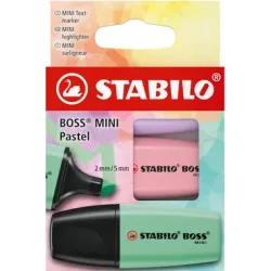 STABILO Boss mini 2-5mm 07/3-2-03 Etui 3 St&uuml;ck