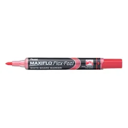 PENTEL Whiteboard Marker MAXIFLO 4mm MWL5SBF-BX rot, Flex Feel