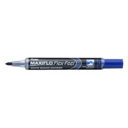 PENTEL Whiteboard Marker MAXIFLO 4mm MWL5SBF-CX blau, Flex Feel