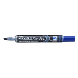 PENTEL Whiteboard Marker MAXIFLO 4mm MWL5SBF-CX blau, Flex Feel