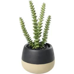 EGLO Kunstpflanze 20cm 428494 gr&uuml;n, im Topf