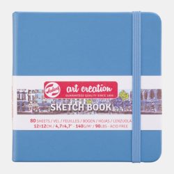TALENS Sketchbook 12x12xcm 9314214M seeblau 80 Seiten