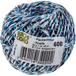 BAECHI Packschnur recycling 110.06019 farbig ass. 45m