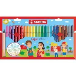 STABILO® Filzstifte CAPPI mit 24 Farben