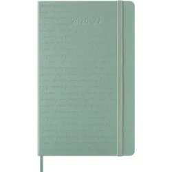 MOLESKINE Wochen-Notizkalender 26/27 DHB2418WN3Y27 18M liniert HC blau 13x21cm