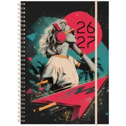 SIMPLEX Schüleragenda Emotions 26/27 500218.27 1W/2S 17M Sound ML 12x16.5cm