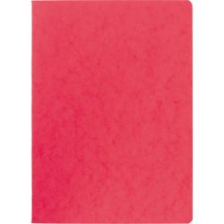 NOVOOO Pressspanheft rot A4 729793 5mm kariert, 80g,Rand 48 Blatt