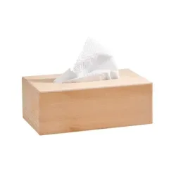 GLOREX Kosmetiktuchbox 25x13x9cm 61683900 Holz