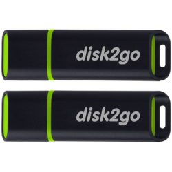 DISK2GO USB-Stick passion 3.0 64GB 30006573 USB 3.0 double pack