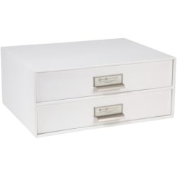 BIGSO BOX OF SWEDEN Schubladenbox 943145544 Birger 2 Schubladen weiss