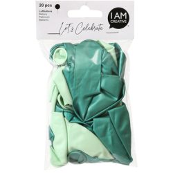 I AM CREATIVE Luftballons, mint mix 6010.77 20 St&uuml;ck