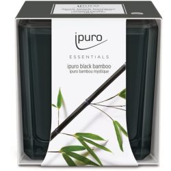 IPURO Duftkerze Essentials 051.1208 black bamboo 125g