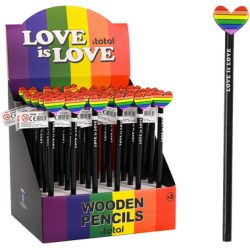ROOST Bleistift Love is Love XL2178 Radiergummi