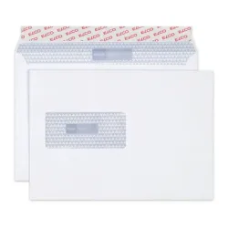 ELCO Couvert Office m/Fenster C5 74542.12 100g, weiss 100 St&uuml;ck