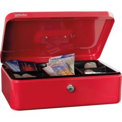RIEFFEL Geldkassette Valorit VTGK4ROT 10x30x21,7cm rot
