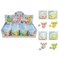 ROOST Radierer Set AXE-001 Axolotl, assortiert