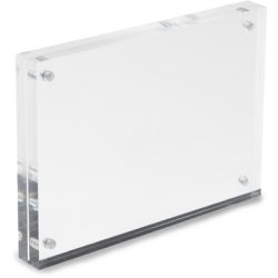 DEFLECTO Magnet. Acrylblock A6 MCHA611 transparent 2x7.5mm