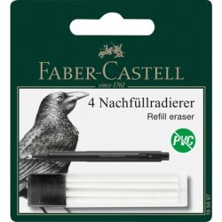 FABER-CASTELL Ersatzradierer Precision 185697 4 St&uuml;ck
