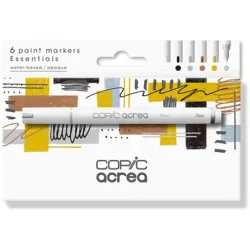 COPIC Marker acrea Set Essentials 20077600 6 Farben