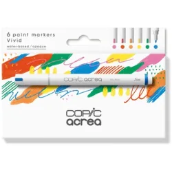 COPIC Marker acrea Set Vivid 20077601 6 Farben
