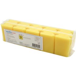 WEITACLEAN Padschwamm 95x70x43mm 5028021 gelb, kratzfrei 10 St&uuml;ck