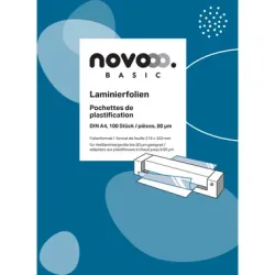 NOVOOO Laminierfolie A4 47060000 80 MIC 100 Stk