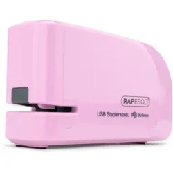RAPESCO Heftger&auml;t Autom. USB/Batterie 1451 rosa