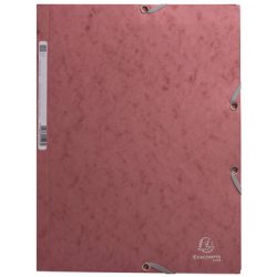 EXACOMPTA Gummibandmappe Skandi A4 55276E altrosa