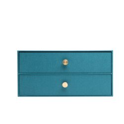 EXACOMPTA Schubladenbox OfficeByMe A4+ 30603E blau 2 Schubladen
