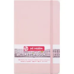 TALENS Sketchbook 13x21cm 9314012M pastellrosa 80 Seiten
