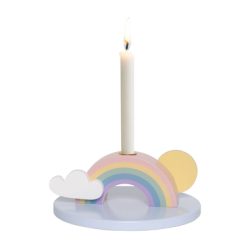 JABADABADO Geburtstagsdekoration 15x15cm T328 Regenbogen