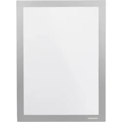 MAGNETOPLAN Magnetrahmen A5 1132232 selbstklebend, silber 2 Stk.