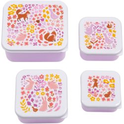 ALLC Lunch & Snackbox Set SBSEFG83 Flower Garden