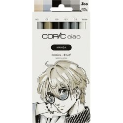 COPIC Marker Ciao Manga Set 22075598 Comics 6 St&uuml;ck