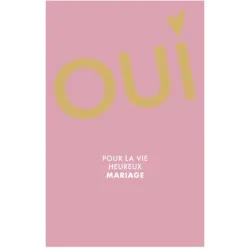 ABC Hochzeitskarte FR B6 53121 OUI