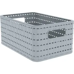Rotho Aufbewahrungskorb Country | 28 x 18.5 x 12.6 cm | 6 l