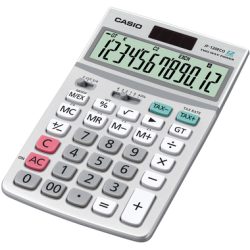 CASIO Tischrechner JF-120ECO 12-Stellen, Solar/Batterie