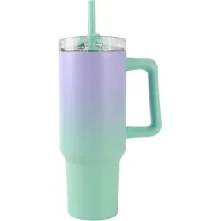 I-DRINK Thermobecher 1.2lt ID0256 lila/aquablau
