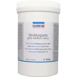 Glorex Strukturpaste Elastisch Weiss | 500 g