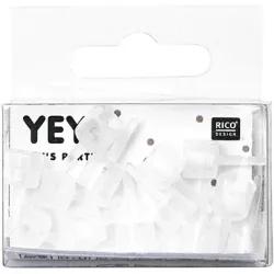 RICO DESIGN Kerzenhalter 16 Stück 81004.01.10 transparent